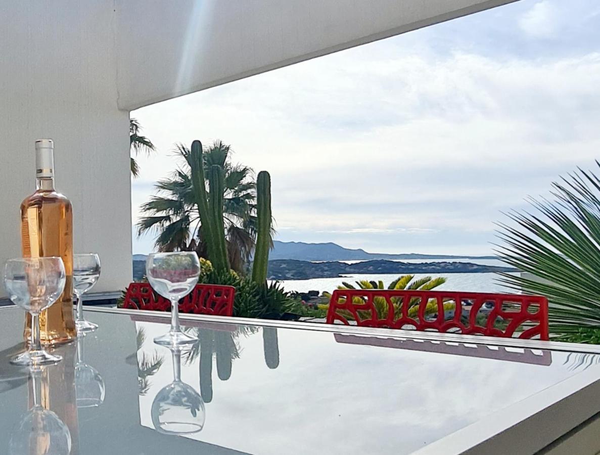 Magnifique Appartement Vue Mer - Grande Terrasse Et Piscine 邦多勒 外观 照片